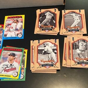 Baseball Trading Cards Collection